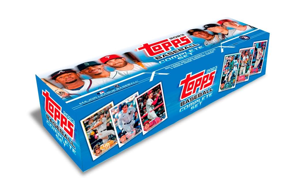 Amazon.com: 2023 Topps Baseball Factory Sealed Hobby Complete Set